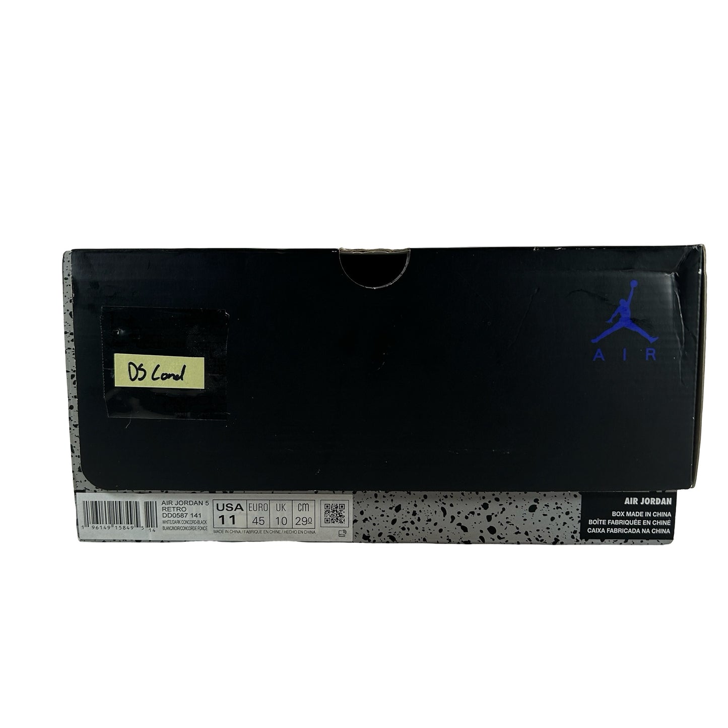 DD0587 141 Jordan 5 Retro Dark Concord [CONDITIONAL] - 11 M (Slight Yellowing)