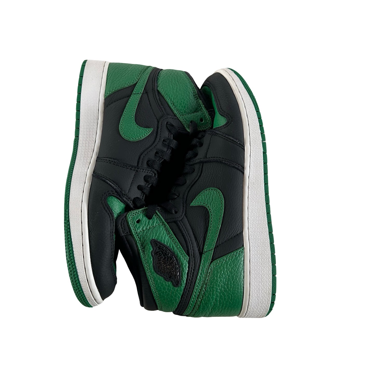 575441 030 Jordan 1 Retro High Pine Green Black (GS) [USED] - 6.5 Y (Used) (Replace Box)