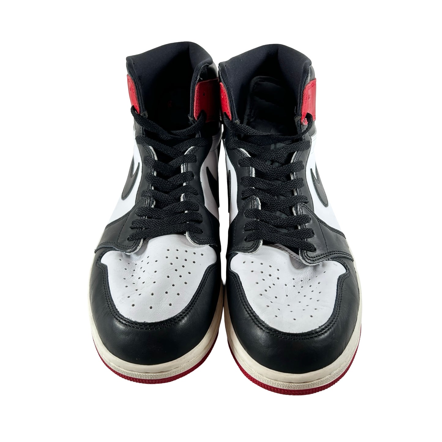 DZ5485 106 Jordan 1 Retro High OG Black Toe Reimagined [USED] - 13 M (Used) (No Box)