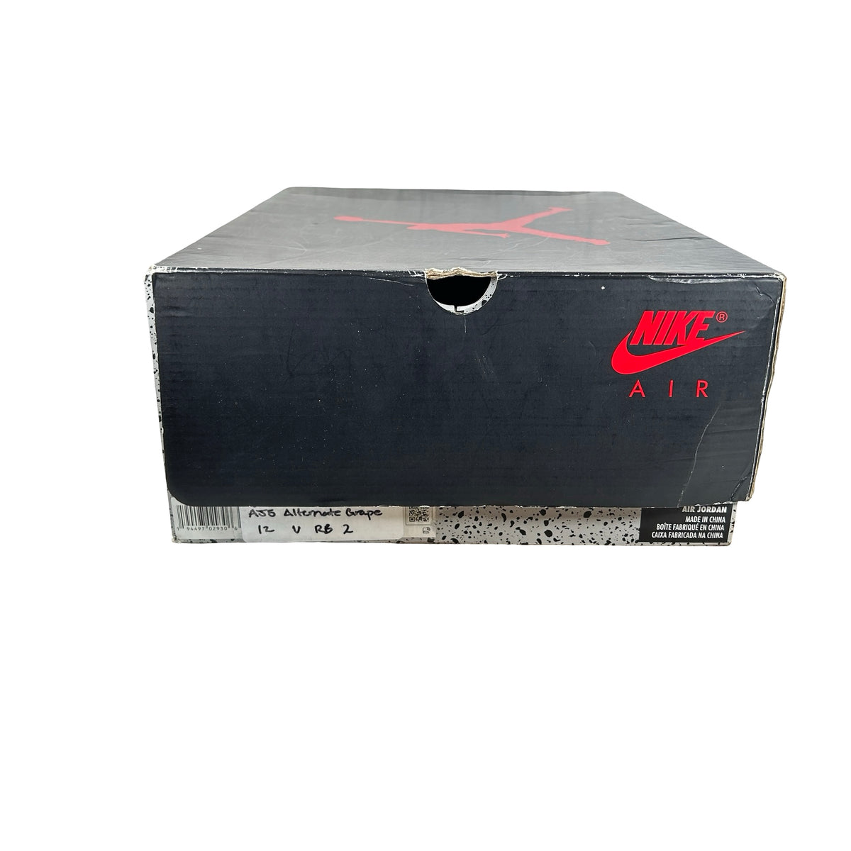 136027 500 Jordan 5 Retro Alternate Grape [USED] - 12 M (Used2) (Replace Box2)