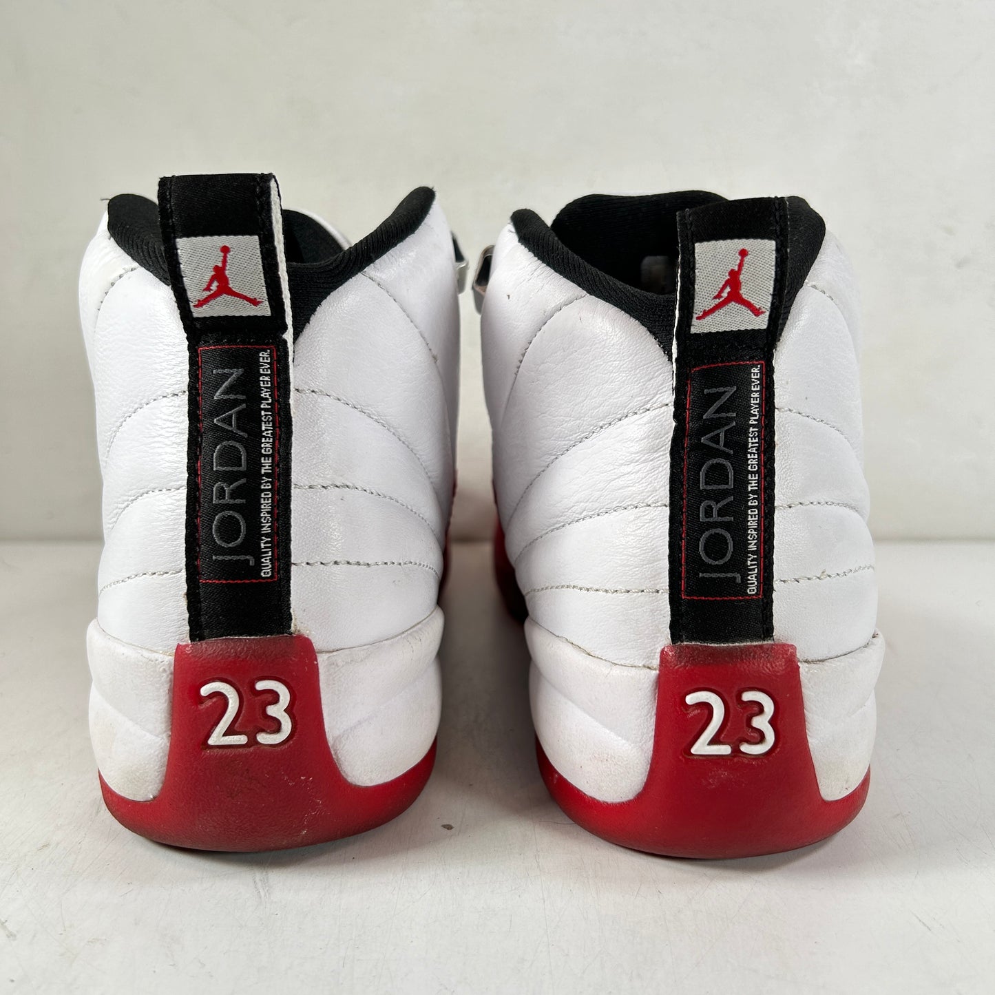 153265 116 Jordan 12 Retro Cherry (2023) (GS) [USED] - 6 Y (Used2) (No Box)