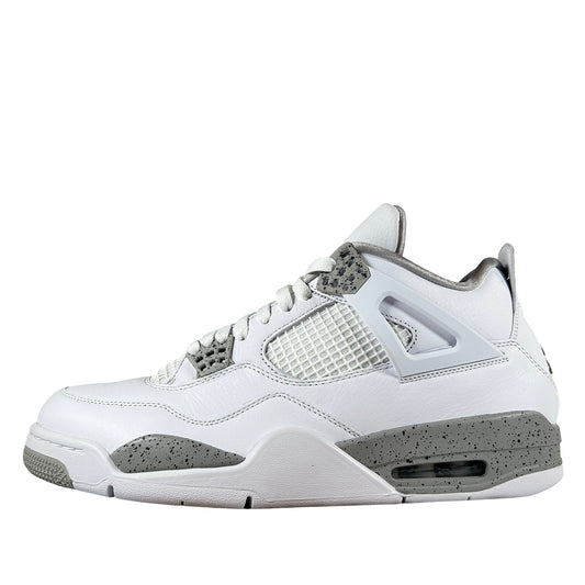 CT8527 100 Jordan 4 Retro White Oreo [CONDITIONAL] - 12 M (Slight Yellowing Right Net)