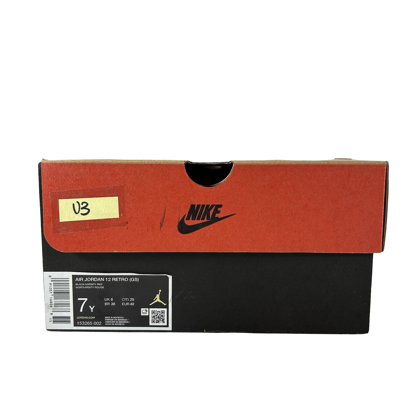 153265 002 Jordan 12 Retro Flu Game (2025) (GS) [USED] - 7 Y (Used3)