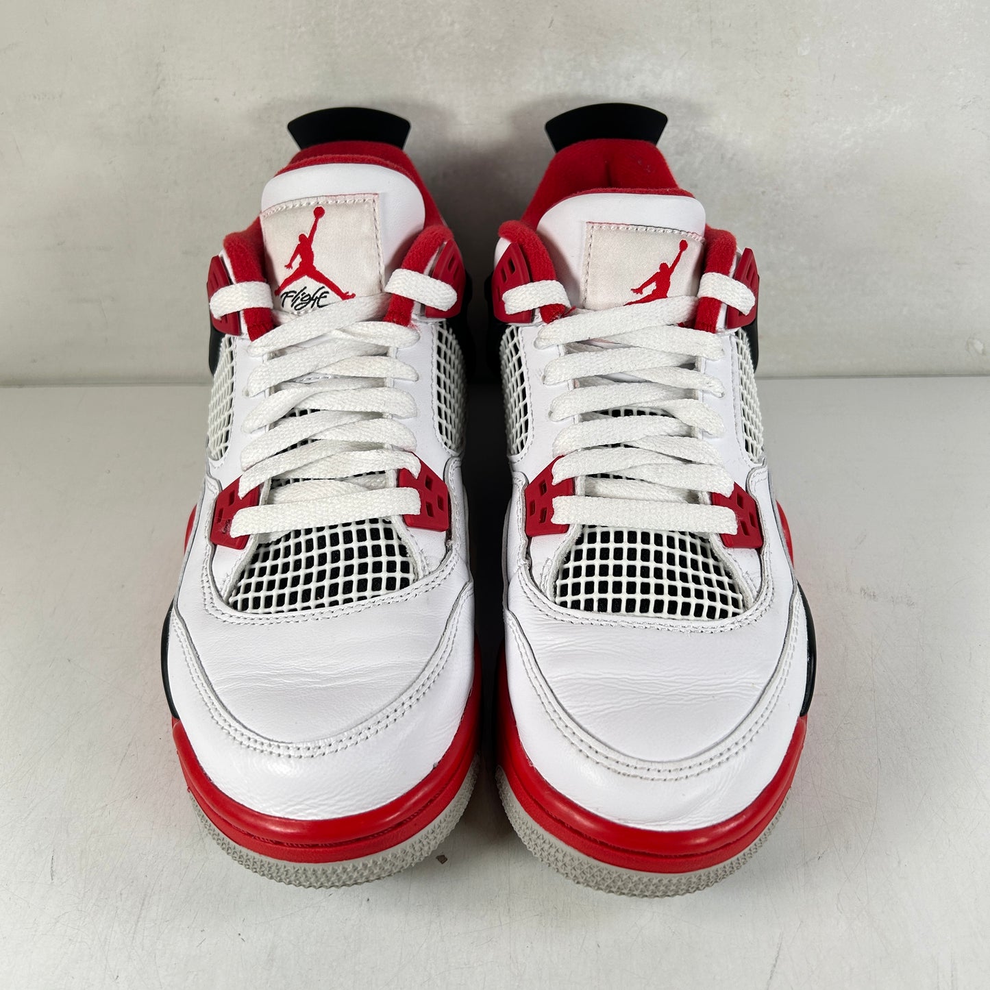 408452 160 Jordan 4 Retro Fire Red (2020) (GS) [USED] - 6 Y (Used)