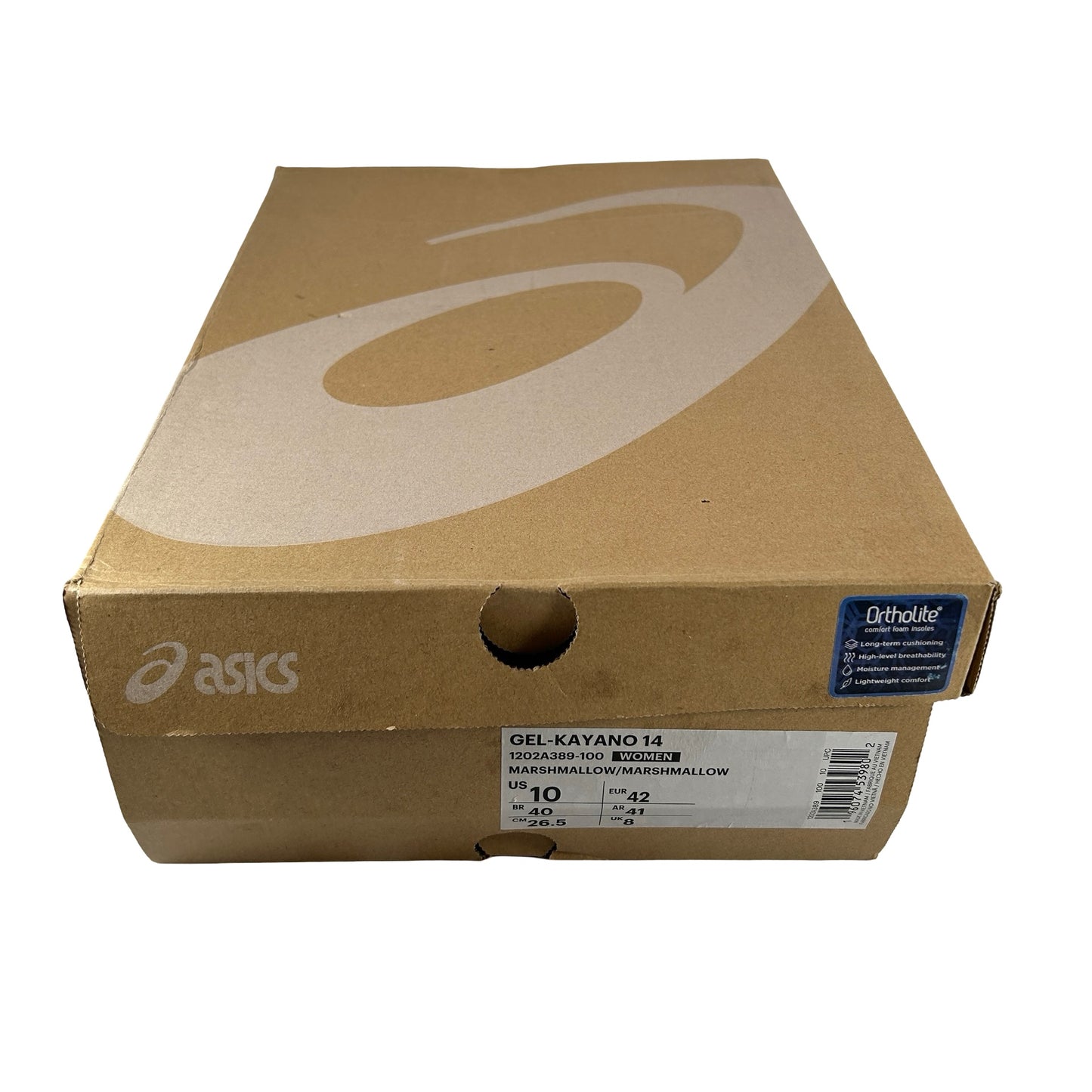 1202A389 100 ASICS Gel-Kayano 14 Marshmallow Blue Pink (Women's) [USED] - 10 W (Used)