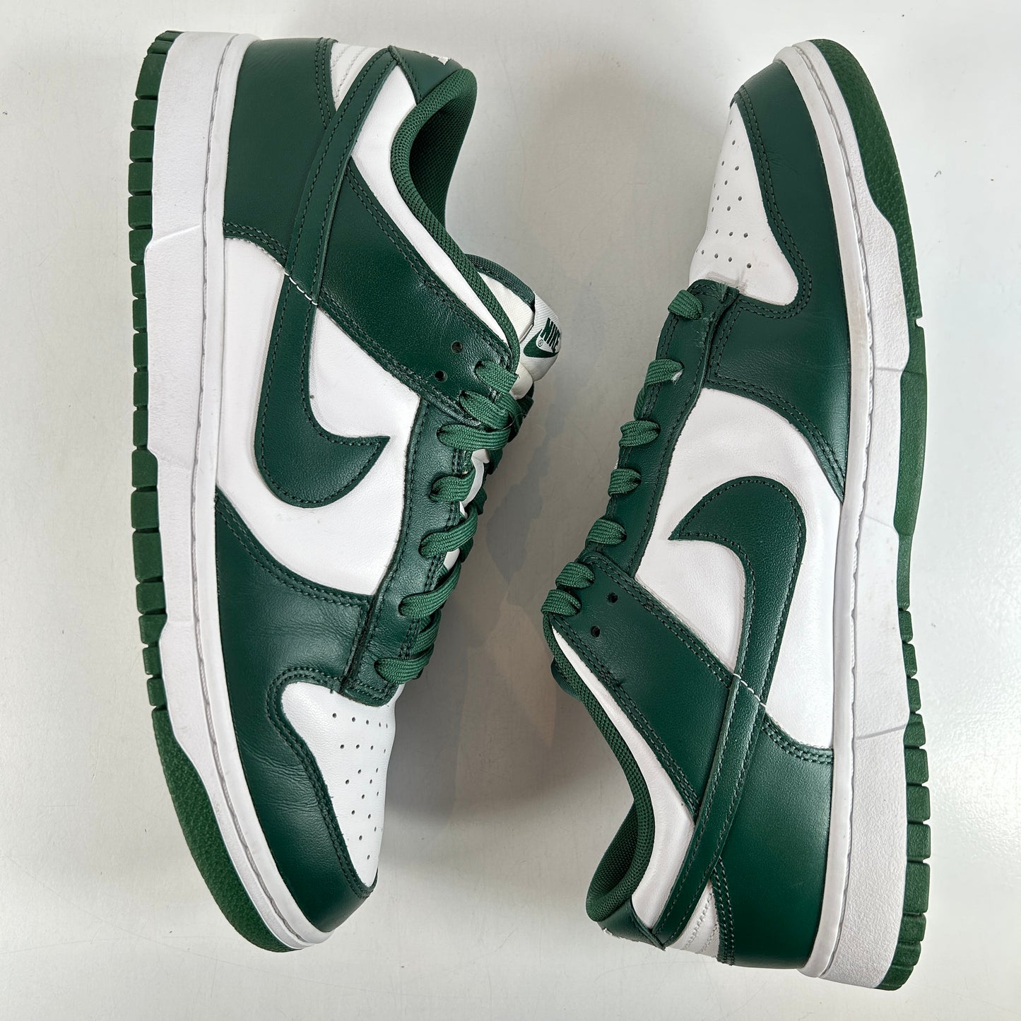 DD1391 101 Nike Dunk Low Michigan State [USED] - 12 M (Used) (No Box)