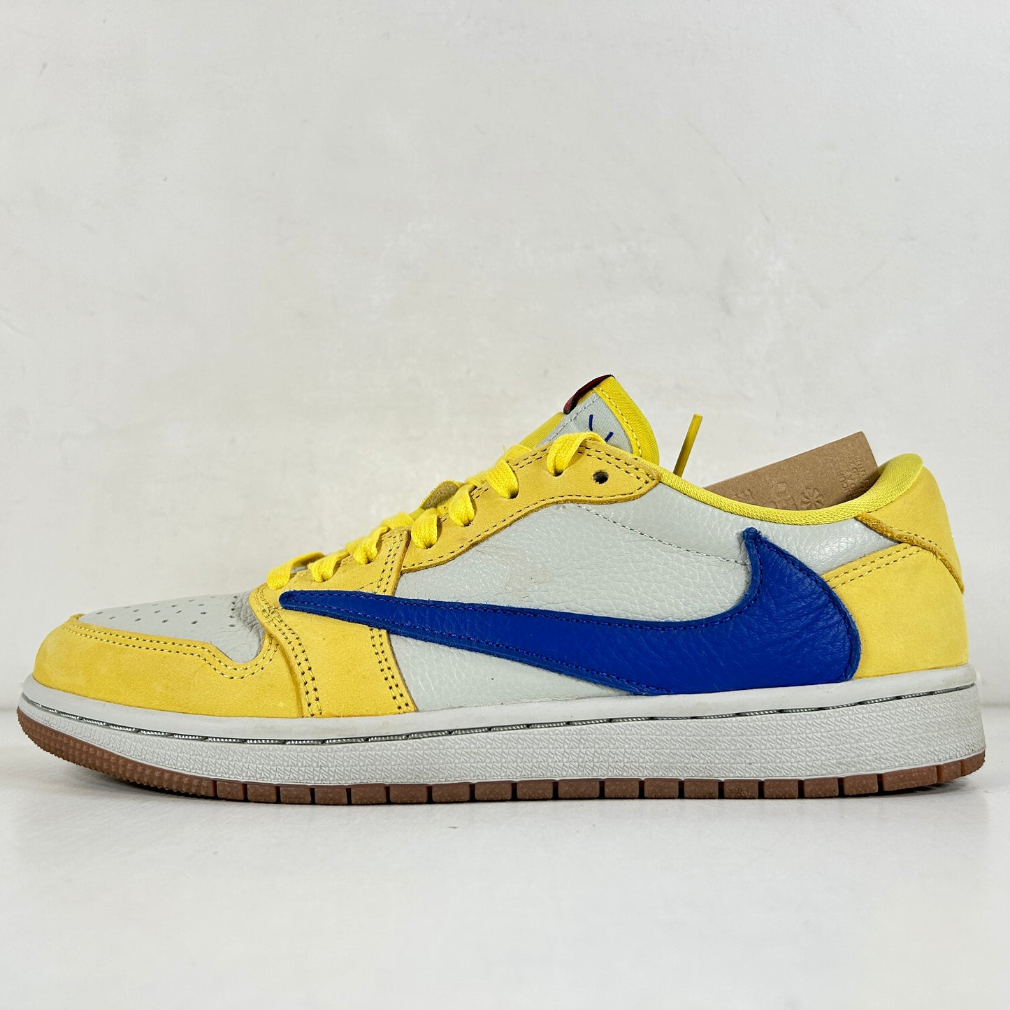 DZ4137 700 Jordan 1 Retro Low OG SP Travis Scott Canary (Women's) [USED] - 9.5 W (Used)