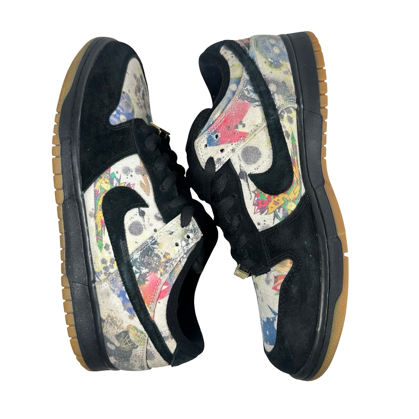 FD8778 001 Nike SB Dunk Low Supreme Rammellzee [USED] - 9.5 M (Used3)