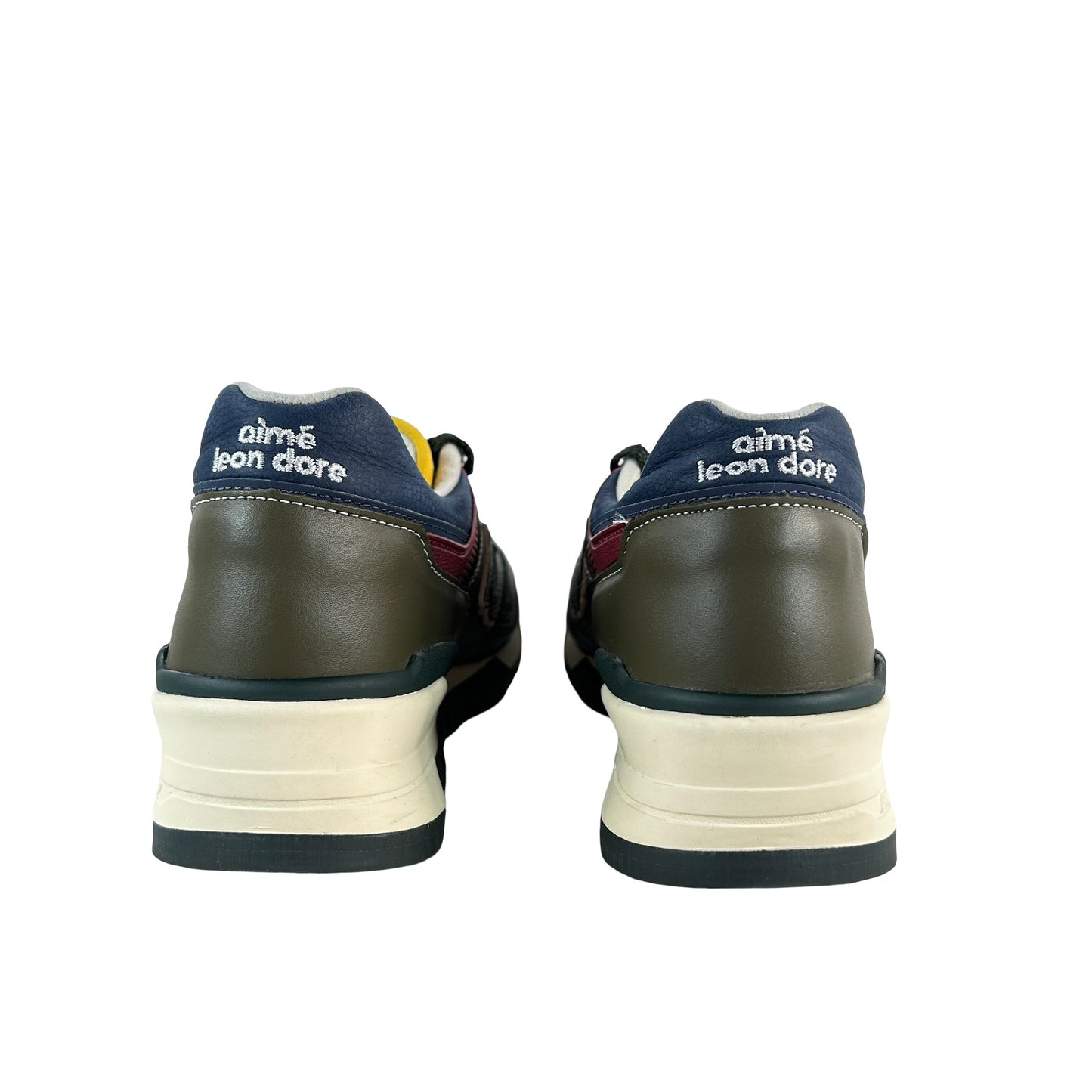 U997AIM New Balance 997 MiUSA Aimé Leon Dore Dark Moss Angora [USED] - 8.5 M (Used)
