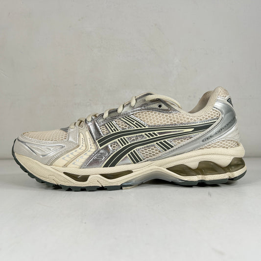 1201A019 200 ASICS Gel-Kayano 14 Birch Dark Pewter [USED] - 9 M (Used) (Replace Box)