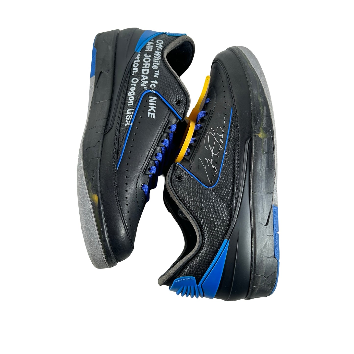 DJ4375 004 Jordan 2 Retro Low SP Off-White Black Blue [USED] - 10.5 M (Used6)