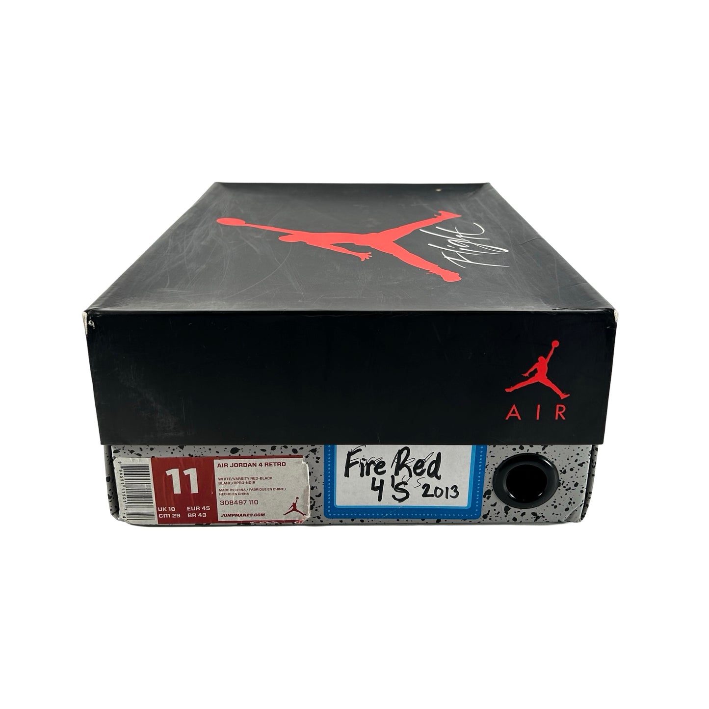 308497 110 Jordan 4 Retro Fire Red (2012) [USED] - 11 M (Used)