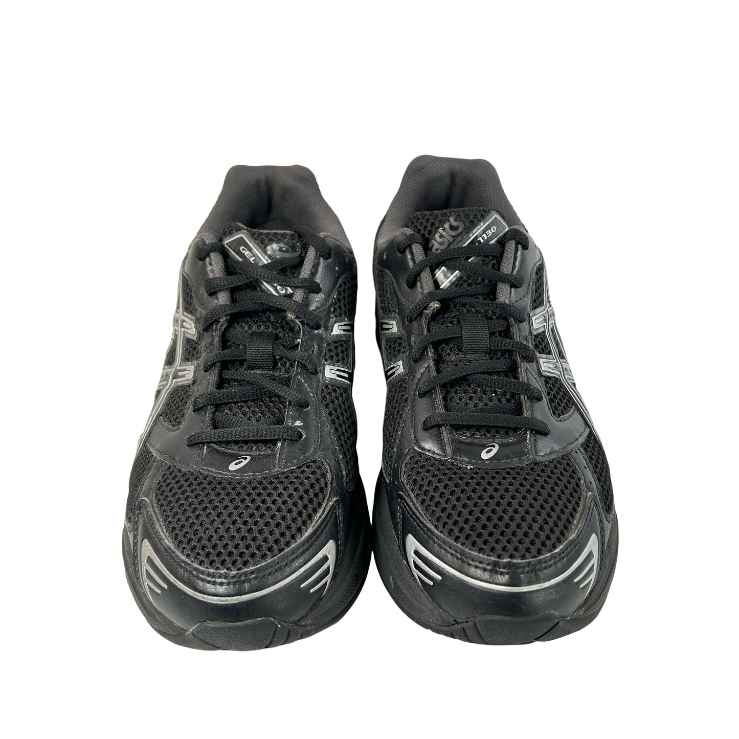1201A906 001 ASICS Gel-1130 Black Pure Silver [USED] - 9 M (Used) (No Box)