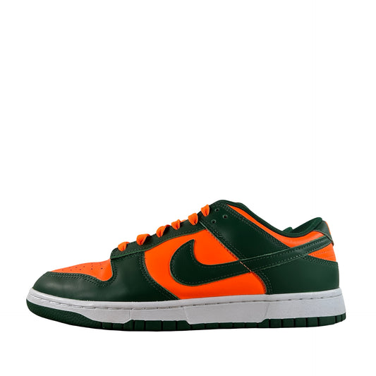 DD1391 300 Nike Dunk Low Retro Miami Hurricanes [USED] - 10 M (Used2) (No Box2)