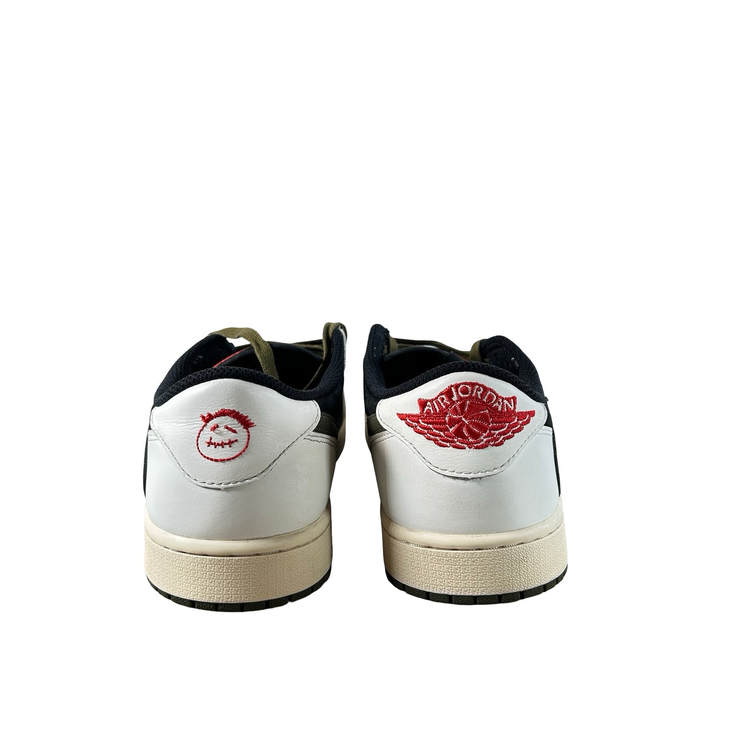 DZ4137 106 Jordan 1 Retro Low OG SP Travis Scott Olive (W) [USED] - 11.5 W (Used) (No Box)