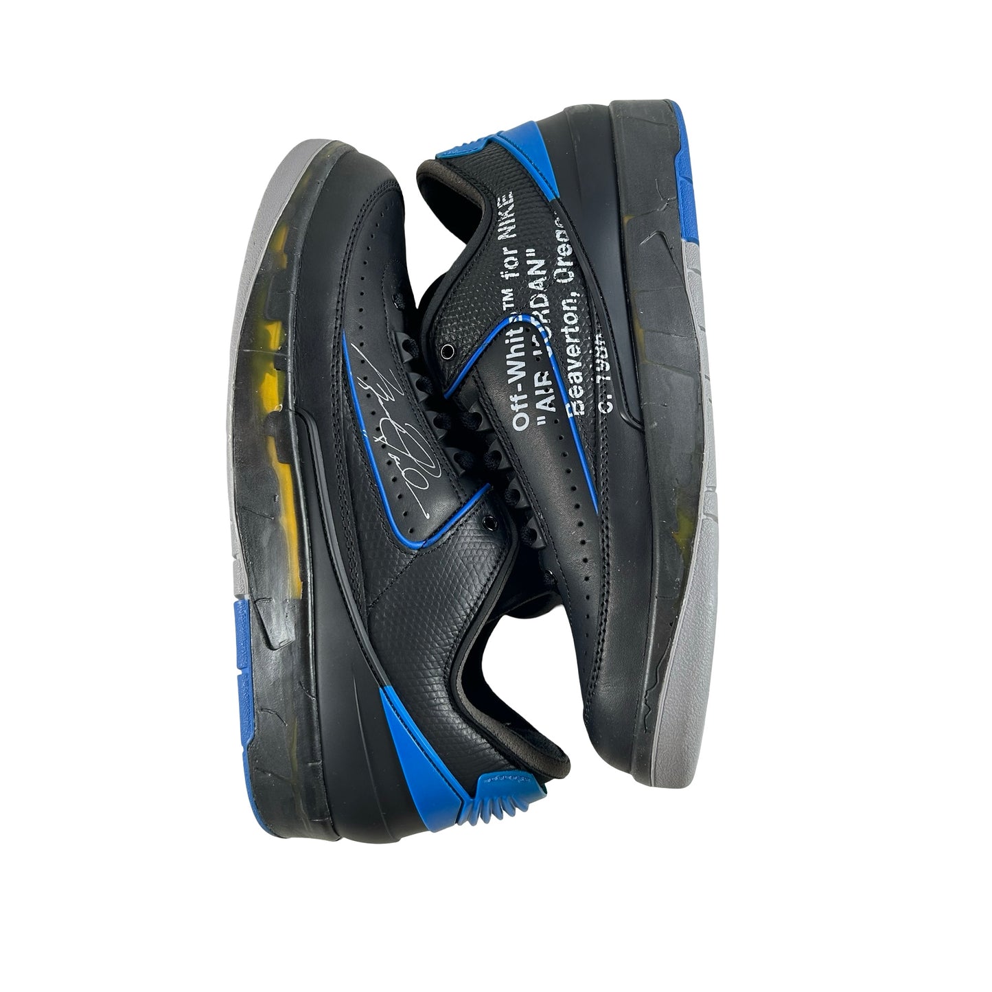 DJ4375 004 Jordan 2 Retro Low SP Off-White Black Blue [USED] - 10.5 M (Used5)