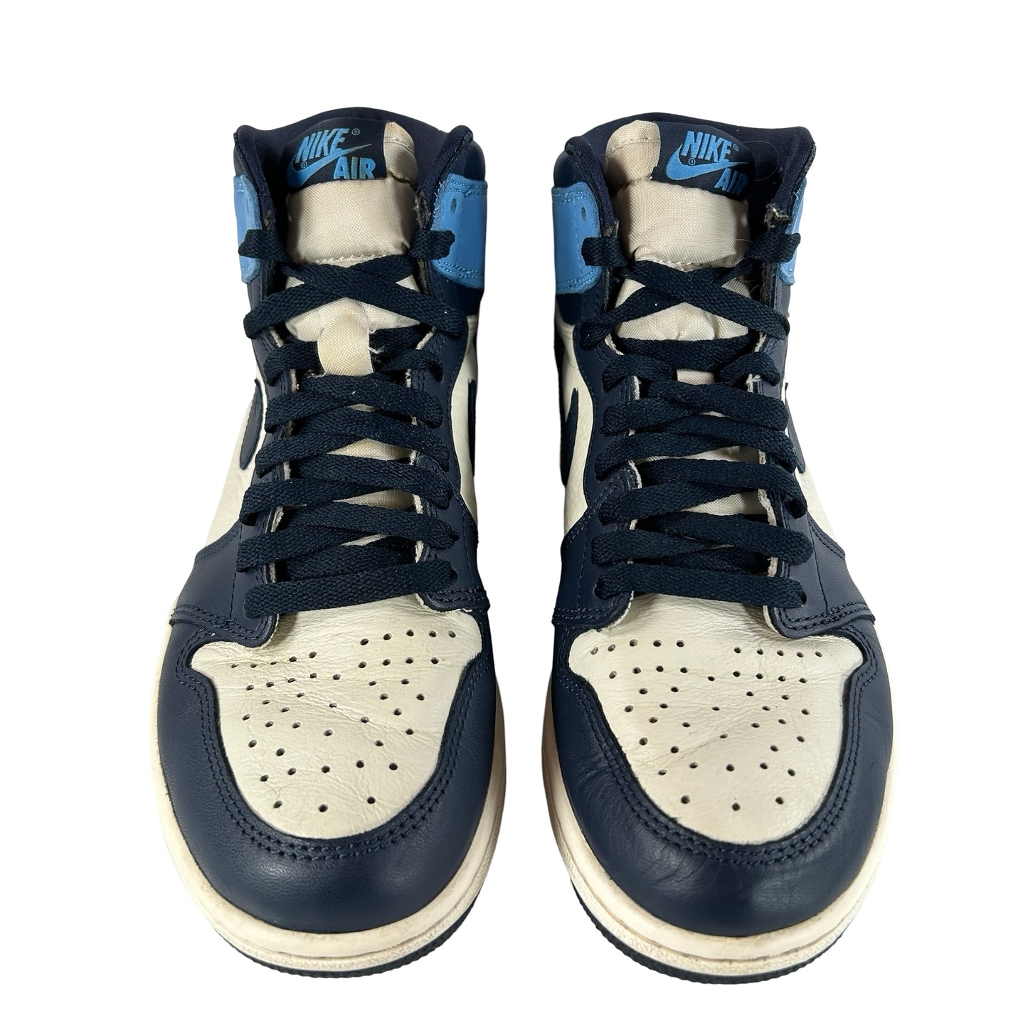 555088 140 Jordan 1 Obsidian UNC [USED] - 7.5 M (Used) (No Box)