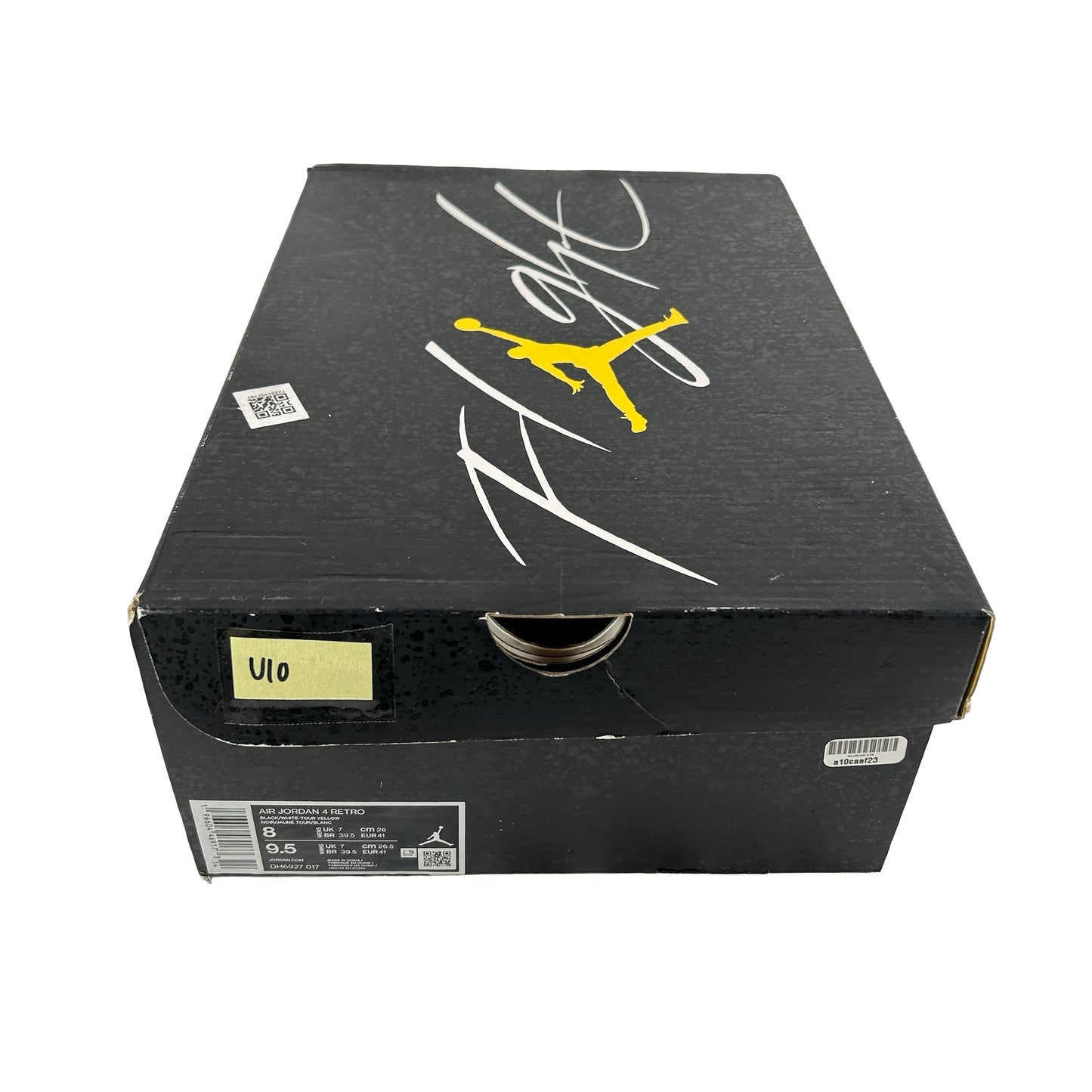 DH6927 017 Jordan 4 Retro Thunder [USED] - 8 M (Used10)