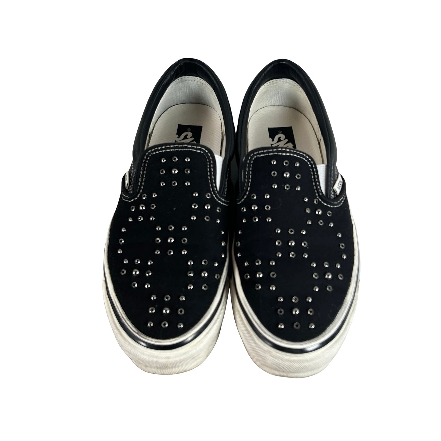 VN000D9PBKA Vans LX Classic Slip-On 98 Pearlized Pack Blackout [USED] - 9 M (Used)