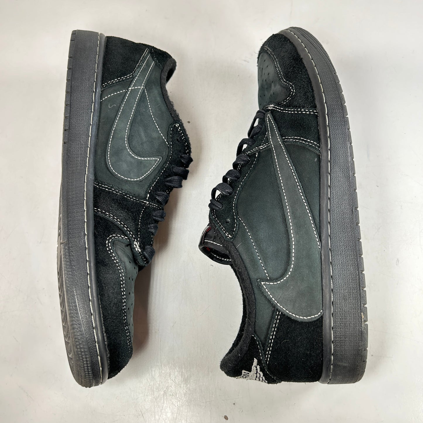 DM7866 001 Jordan 1 Retro Low OG Travis Scott Black Phantom [USED] - 13 M (Used)