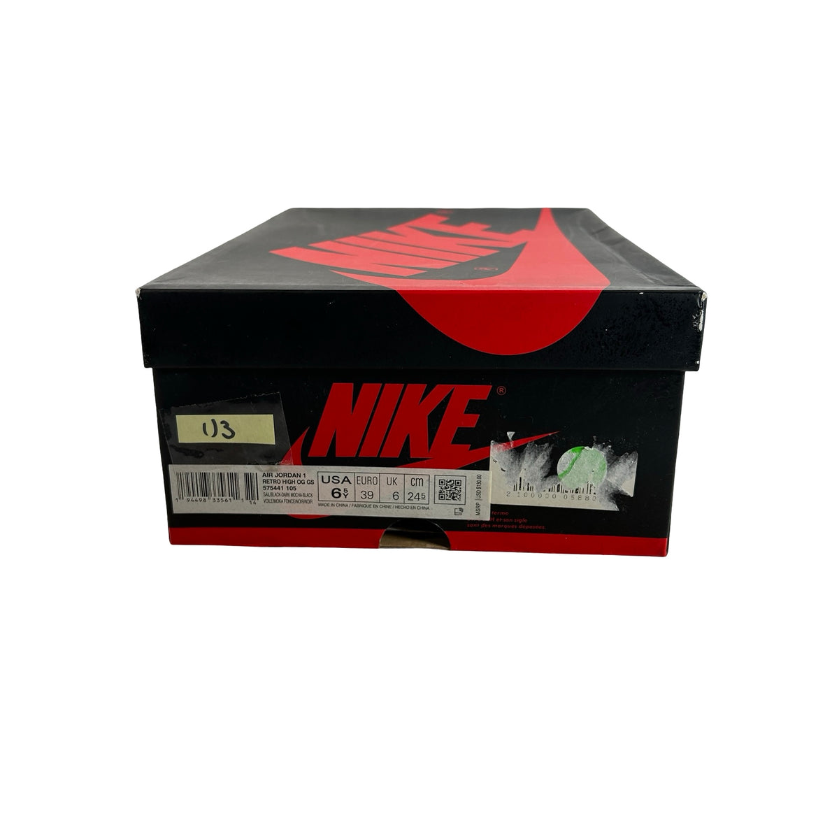 575441 105 Jordan 1 Mocha (GS) [USED] - 6.5 Y (Used3)