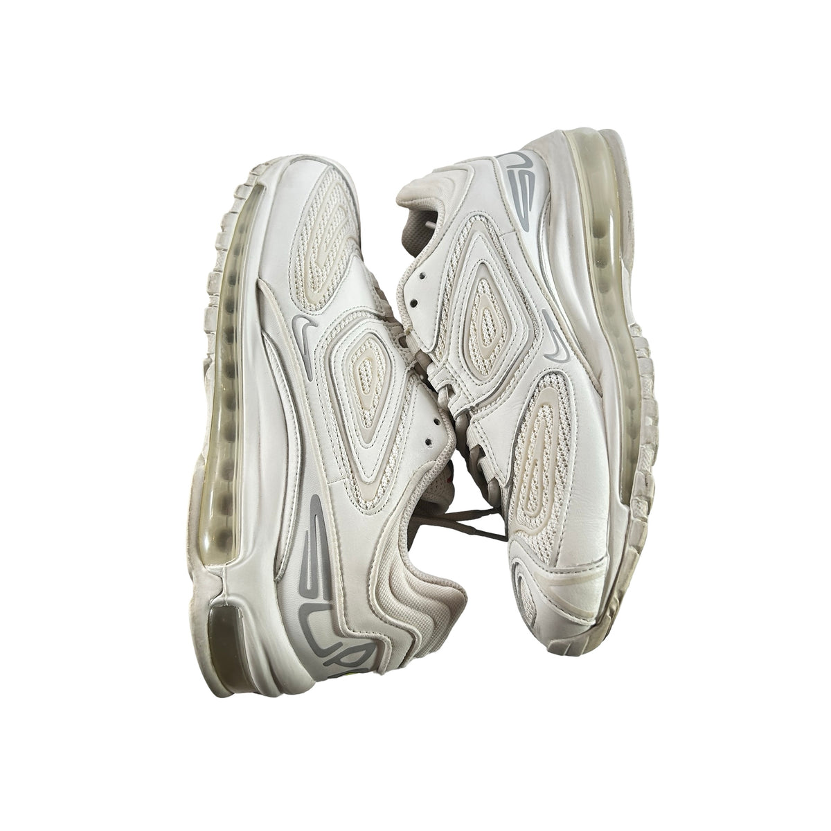 DR1033 100 Nike Air Max 98 TL Supreme White [USED] - 8 M (Used)