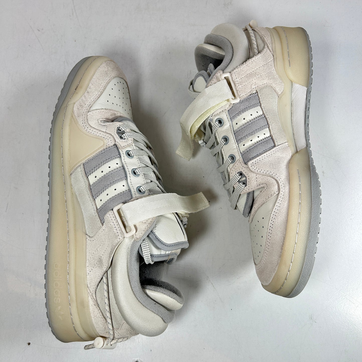 HQ2153 adidas Forum Buckle Low Bad Bunny Last Forum [USED] - 10 M (Used)