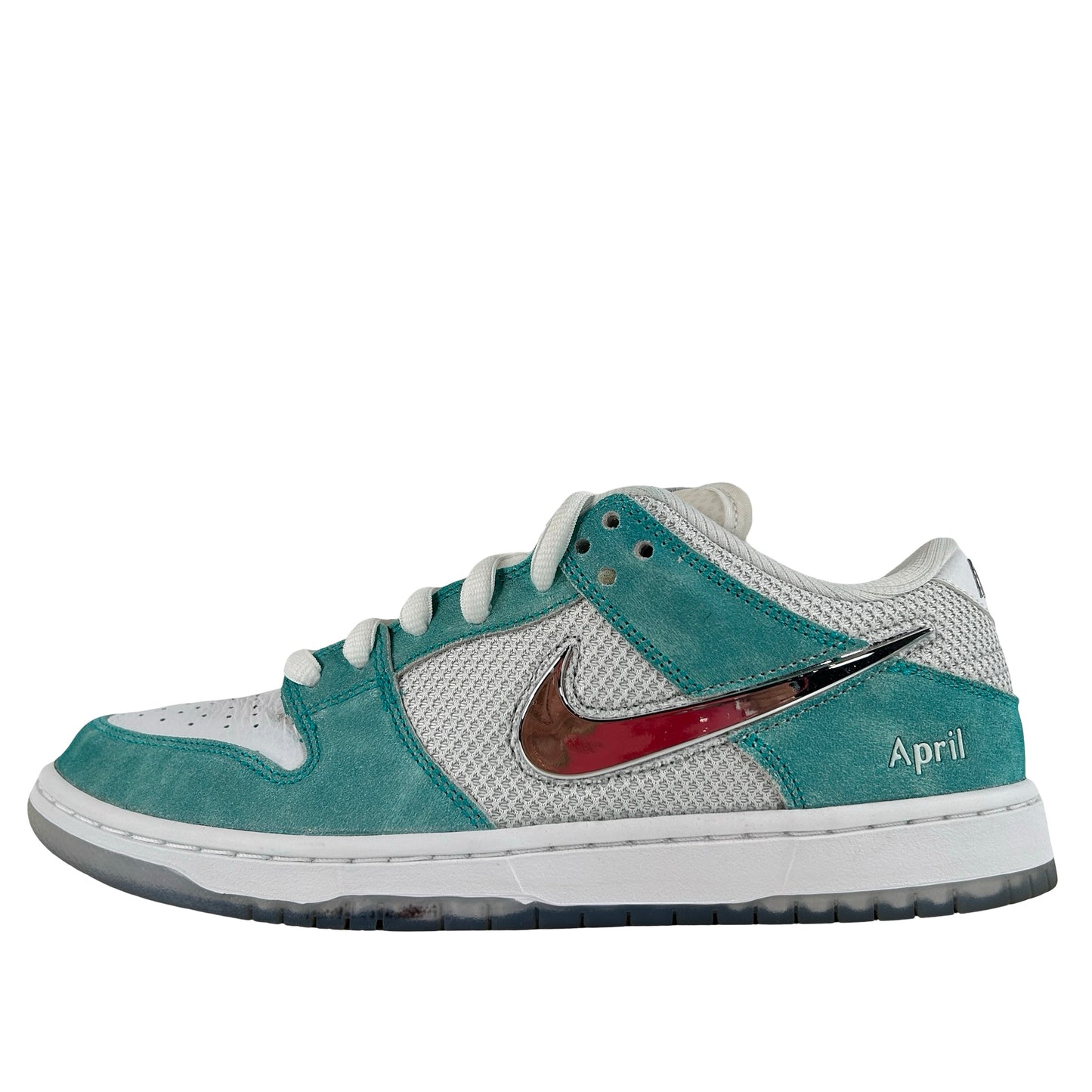 FD2562 400 Nike SB Dunk Low April Skateboards [USED] - 9.5 M (Used)