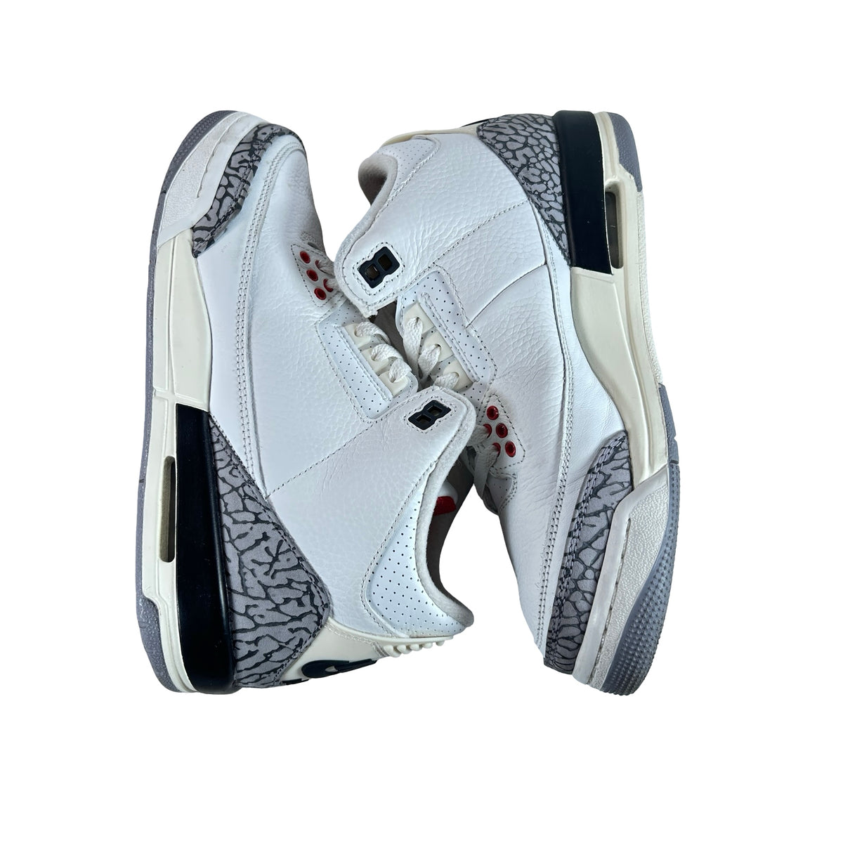DM0967 100 Jordan 3 Retro White Cement Reimagined (GS) [USED]  - 6.5 Y (Used8)