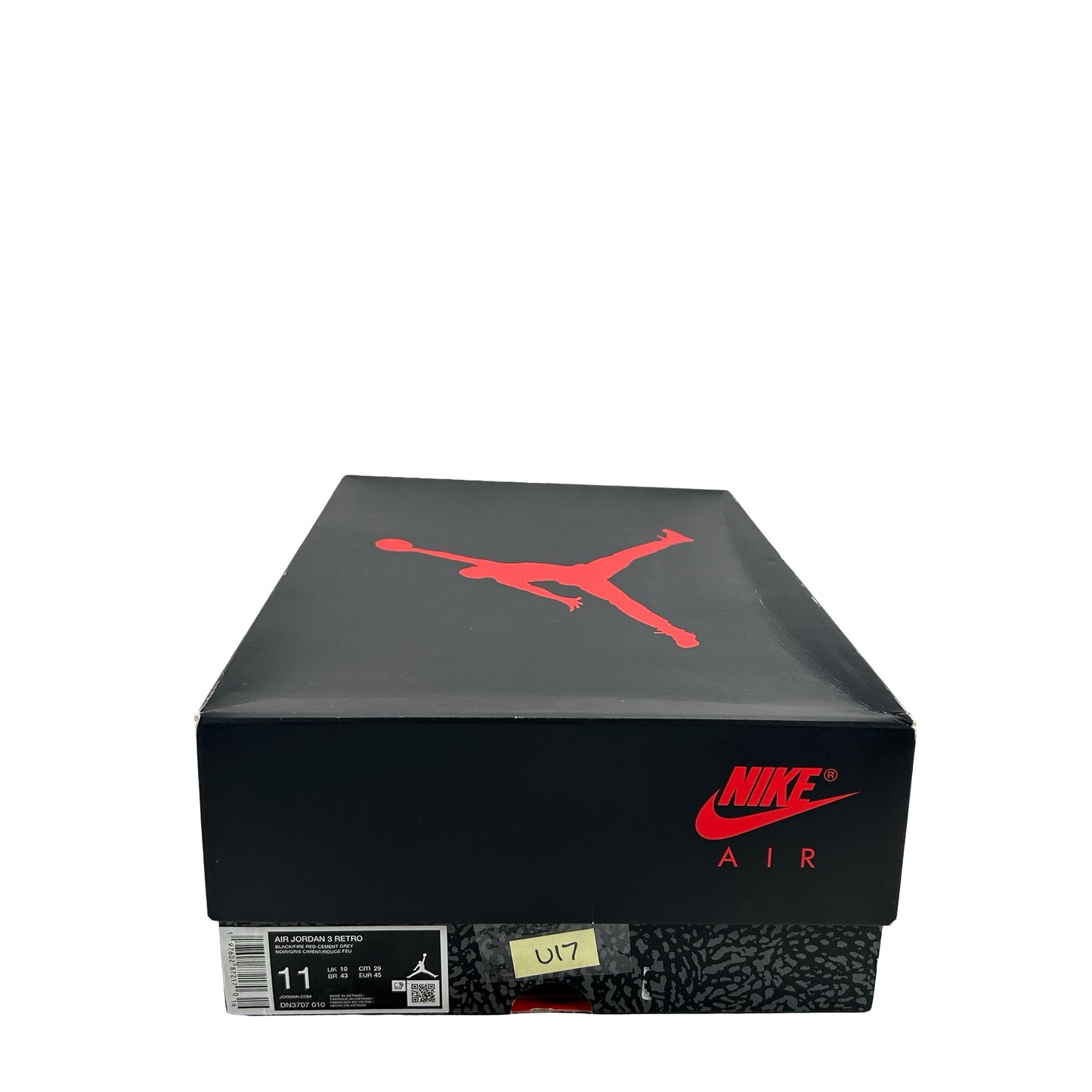 DN3707 010 Jordan 3 Retro OG Black Cement (2024) [USED] - 11 M (Used17)