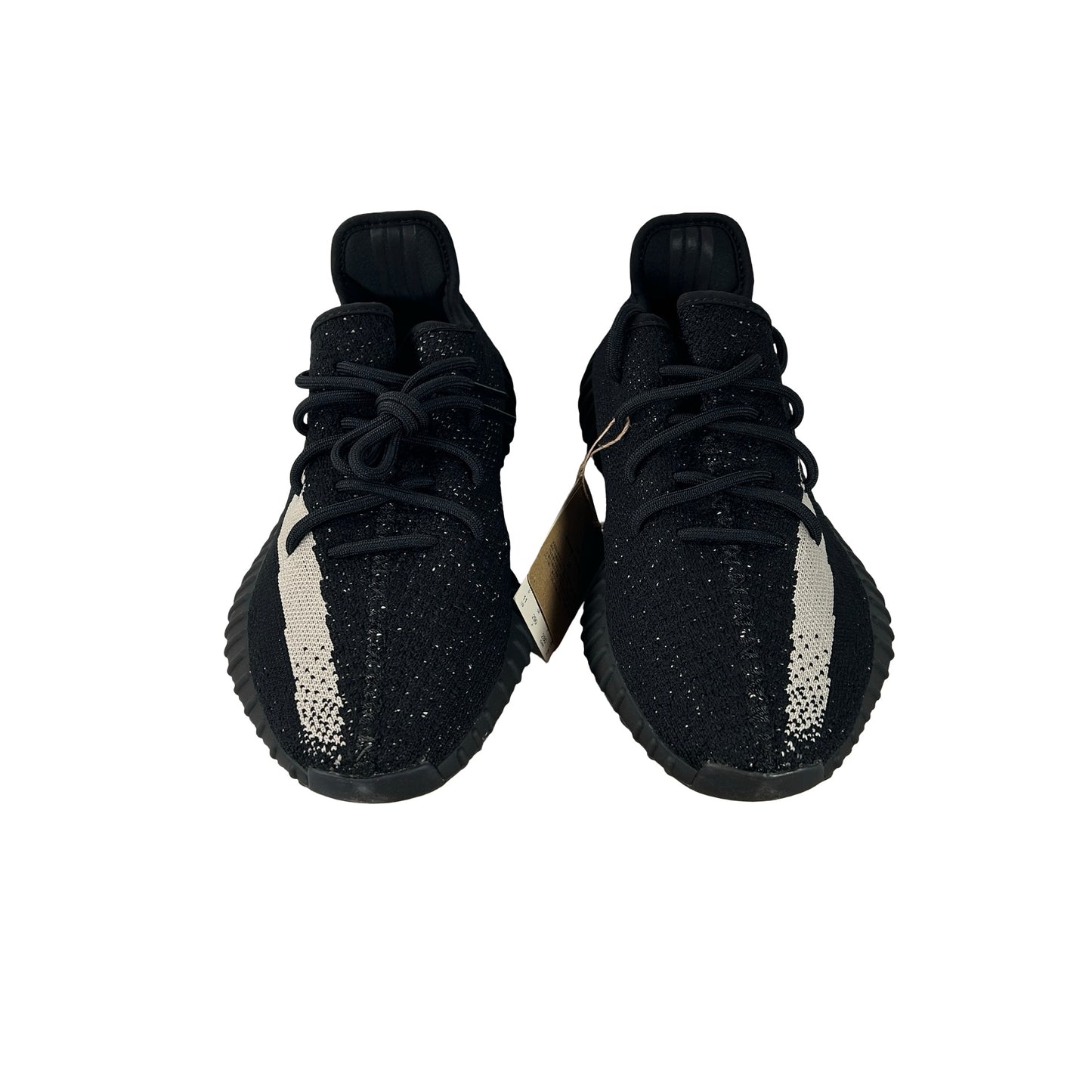 BY1604 adidas Yeezy Boost 350 V2 Core Black White - 11 M (No Box) (Yellowing Foam)
