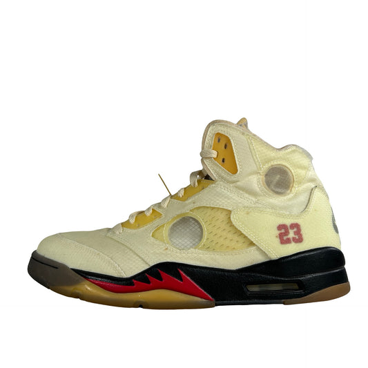 DH8565 100 Jordan 5 Off-White Sail [USED] - 11 M (Used6)