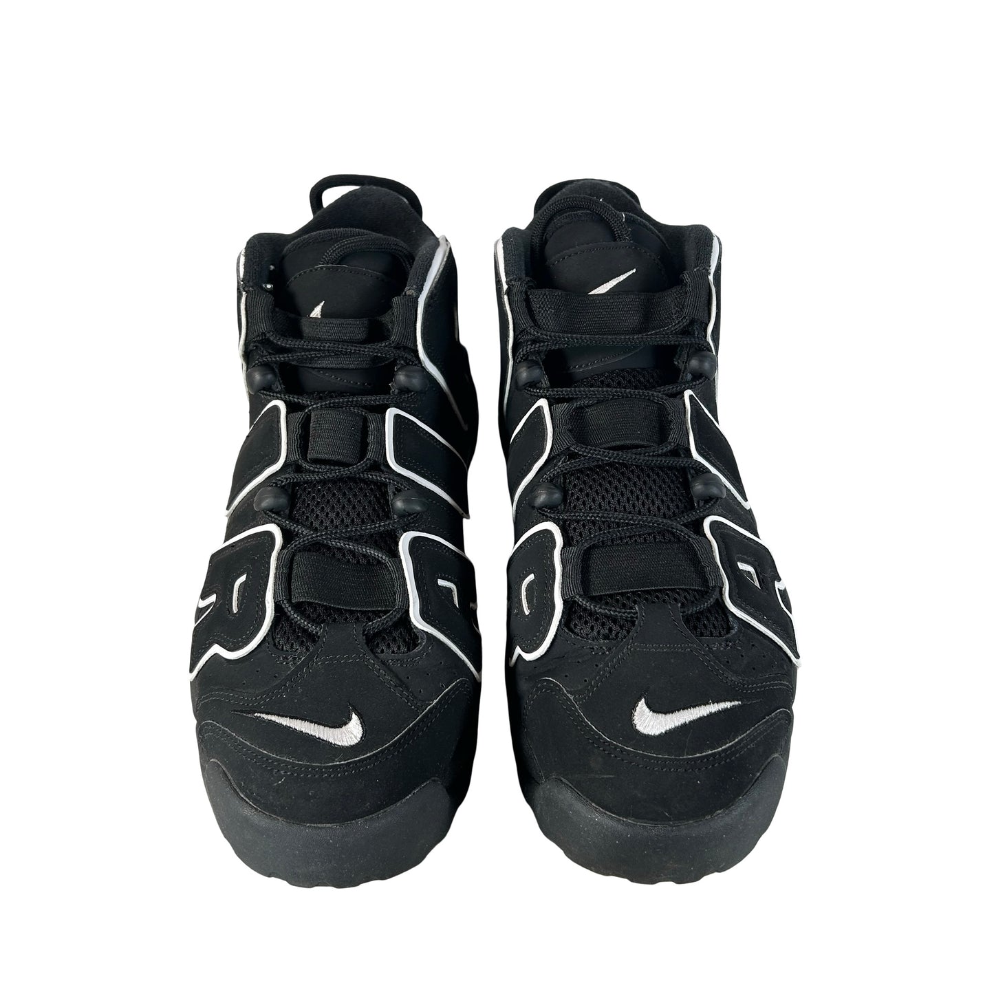 414962 002 Nike Air More Uptempo Black White [USED] - 11 M (Used)