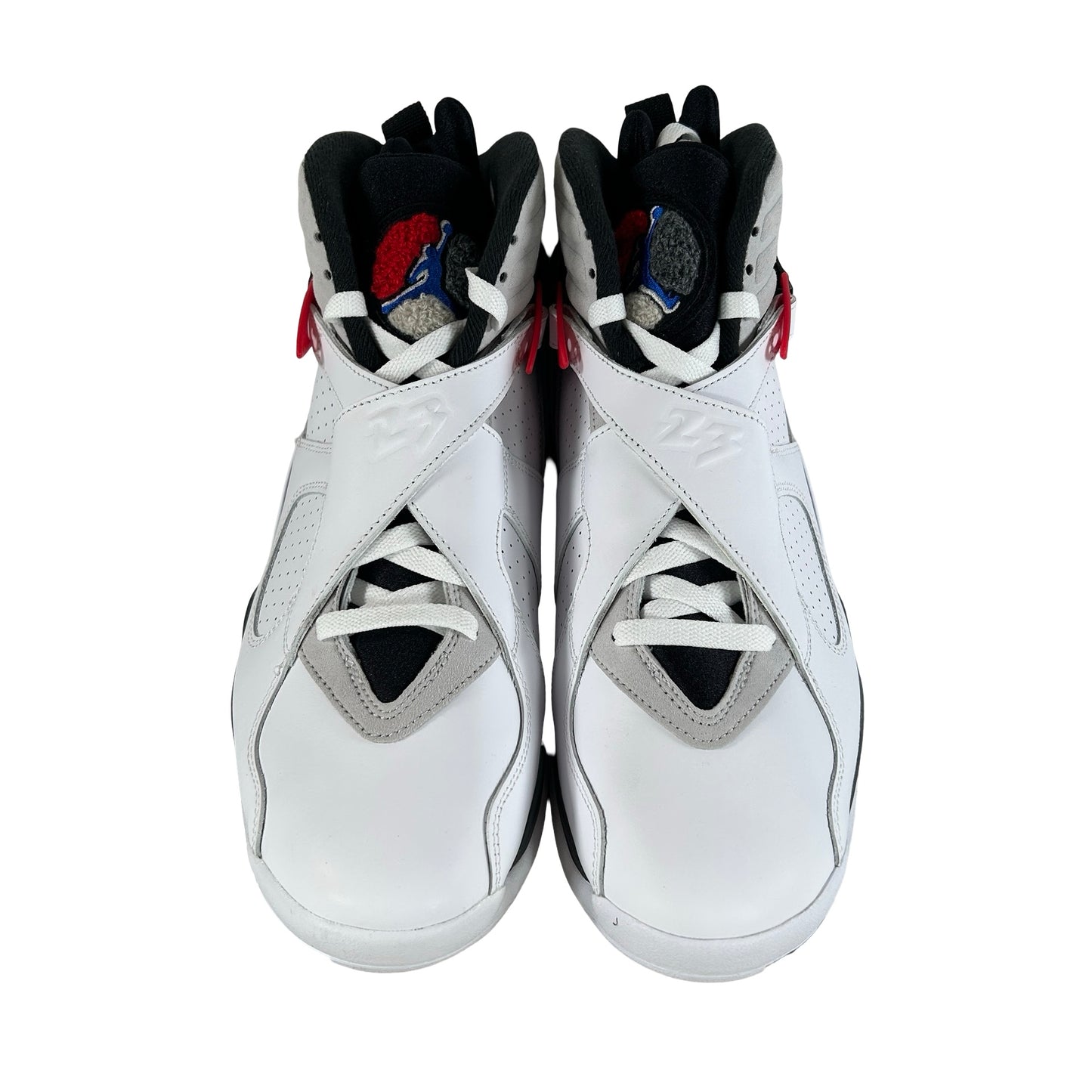 305381 100 Jordan 8 Retro White True Red (2025) [USED] - 10 M (VNDS)
