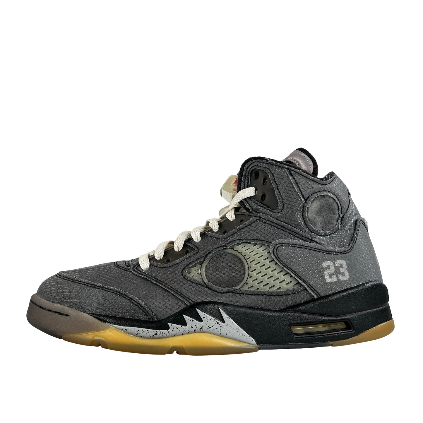 CT8480 001 Jordan 5 Off-White Black [USED] - 11 M (Used6)