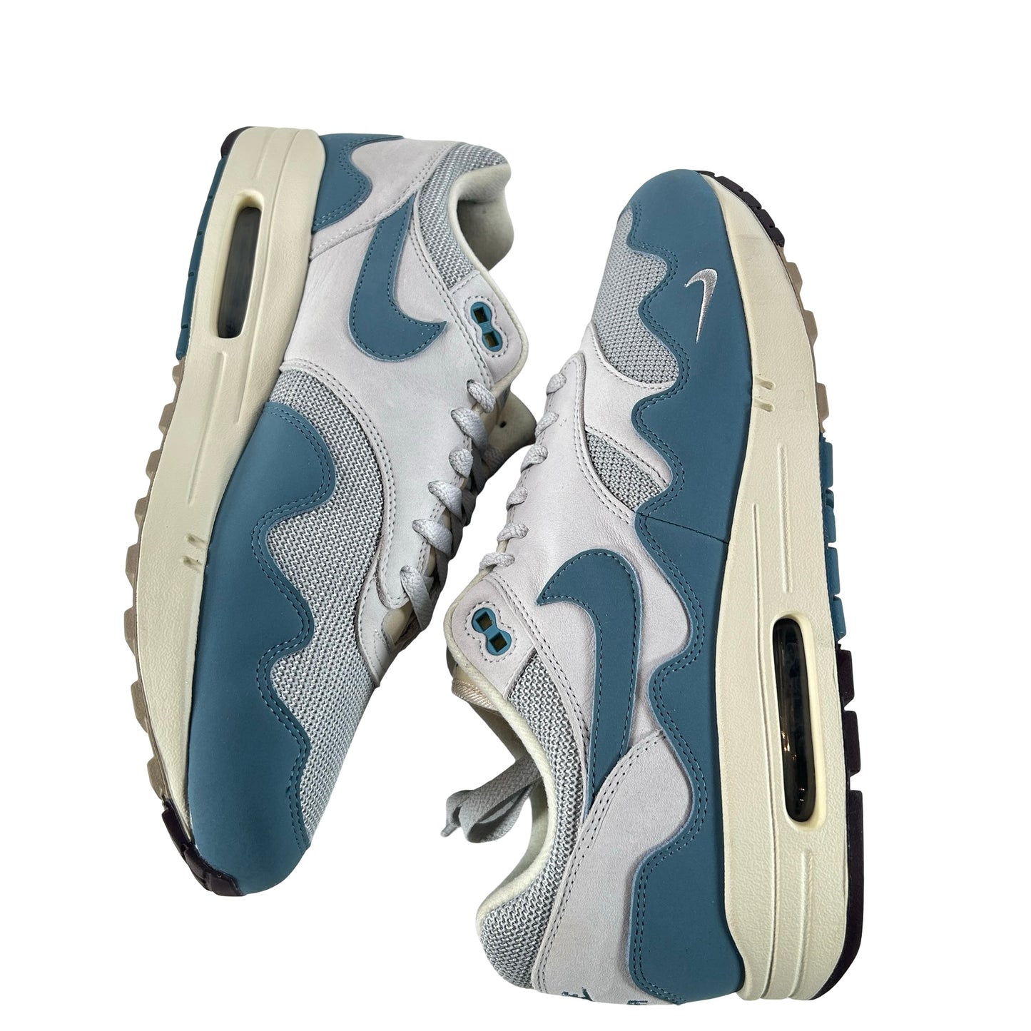 DH1348 004 Nike Air Max 1 Patta Waves Noise Aqua [USED] - 12 M (VNDS)
