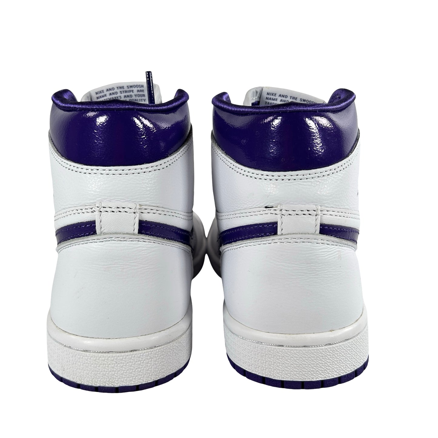 CD0461 151 Wmns Jordan 1 Retro High Court Purple [USED] - 7 W (Used)