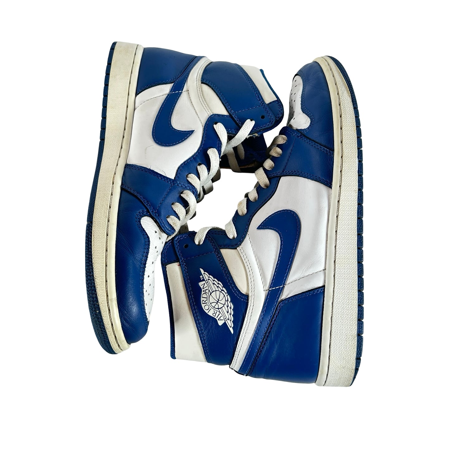 555088 127  Jordan 1 Retro Storm Blue [USED] - 10 M (Used) (No Box)