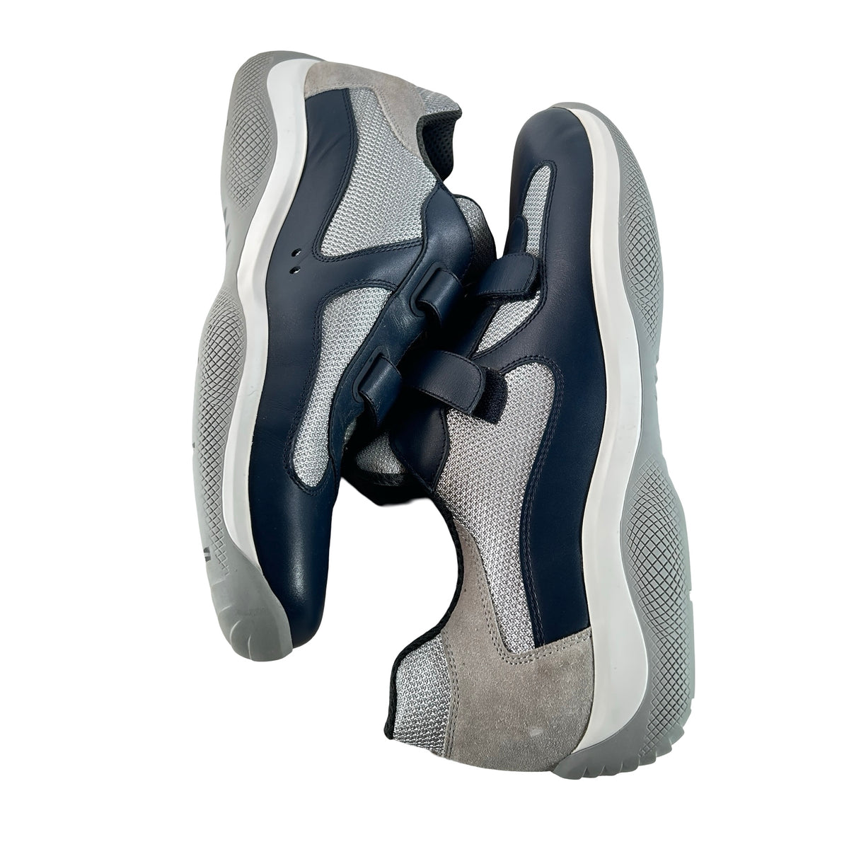 4P0723 5RU F073A F ZFT0 Prada America’s Cup Original Sneakers Ultramarine [USED] - PRADA 12 (Used) (No Box)
