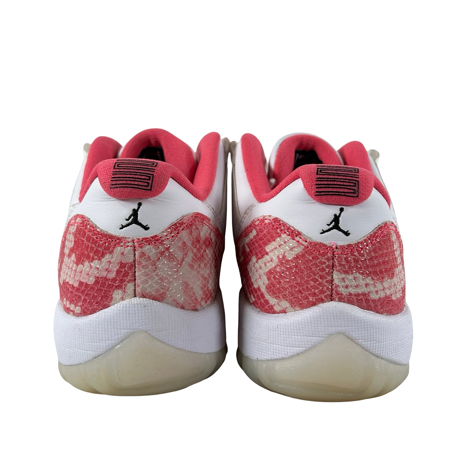 AH7860 106 Jordan 11 Retro Low Pink Snakeskin (2019) (Women's) [USED] - 8.5 W (Used) (No Box)