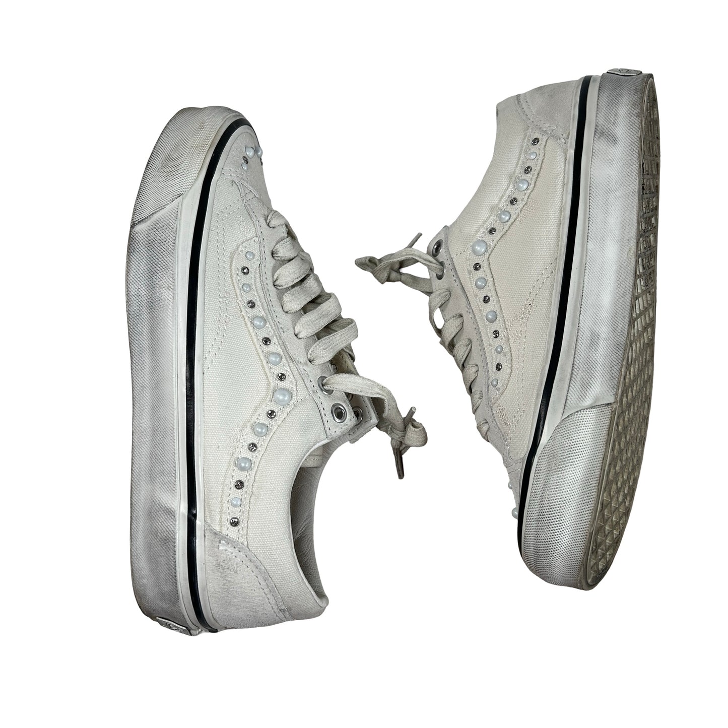 VN000E8VCCZ Vans OTW Old Skool 36 Pearlized Pack Marshmallow [USED] - 6.5 M (Used)