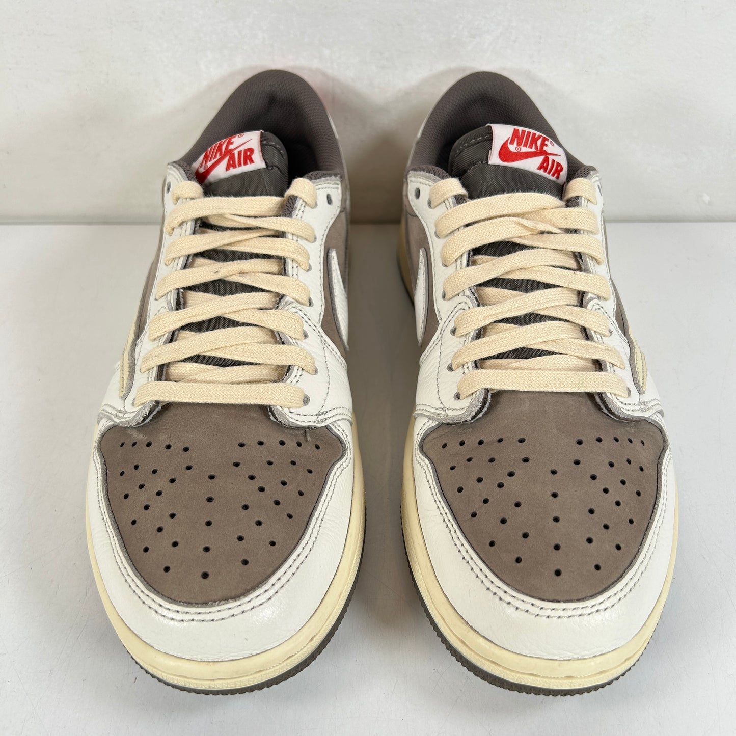 DM7866 162 Jordan 1 Retro Low OG SP Travis Scott Reverse Mocha [USED] - 8 M (Used) (No Box)