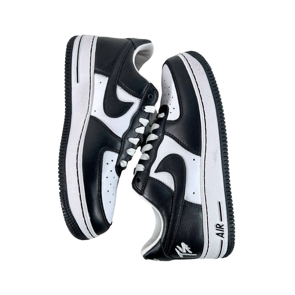 FJ5756 100 Nike Air Force 1 Low QS Terror Squad Blackout [USED] - 5 M (Used) (Special Box)