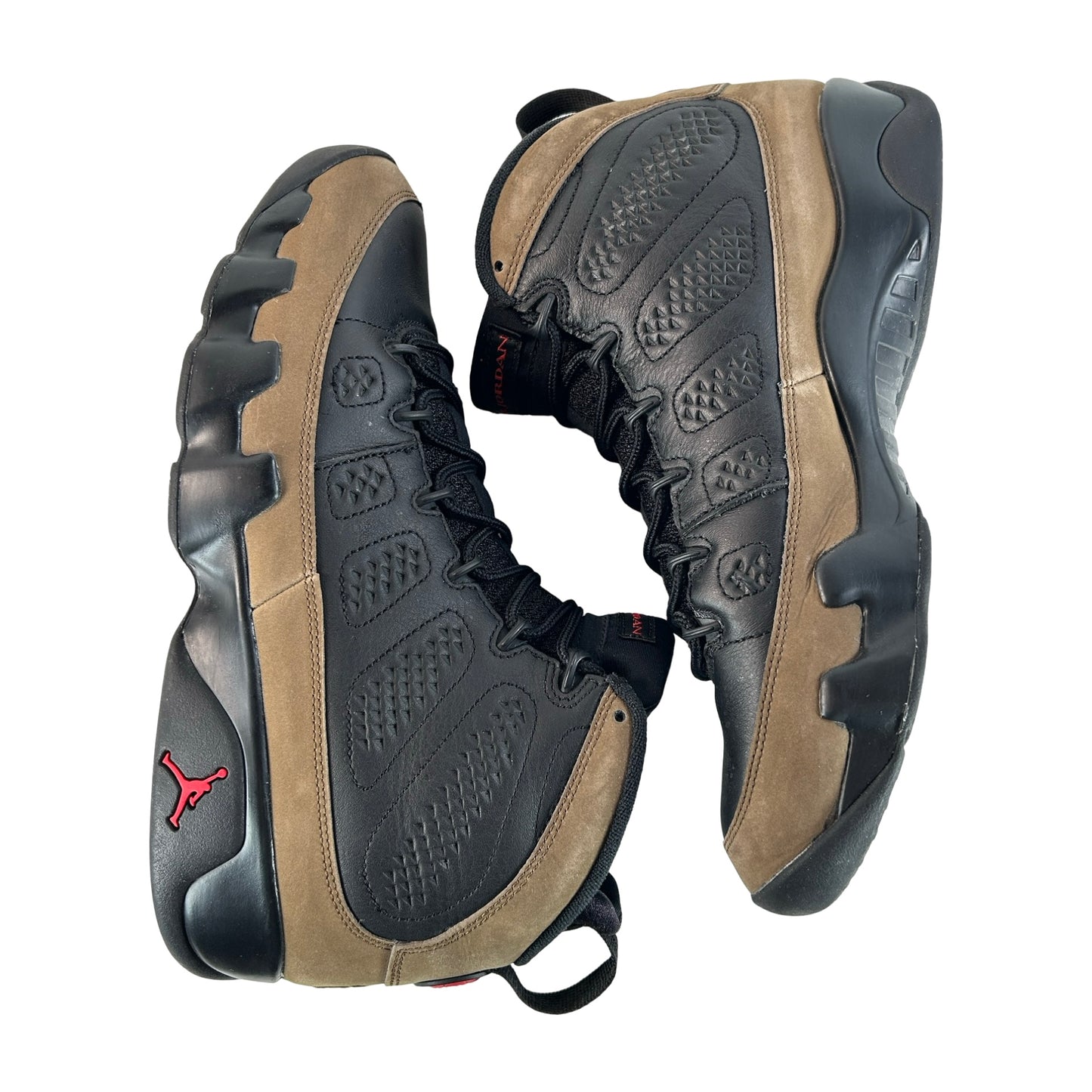HV4794 030 Air Jordan 9 Retro Olive (2024) [USED] - 11 M (Used) (No Box)