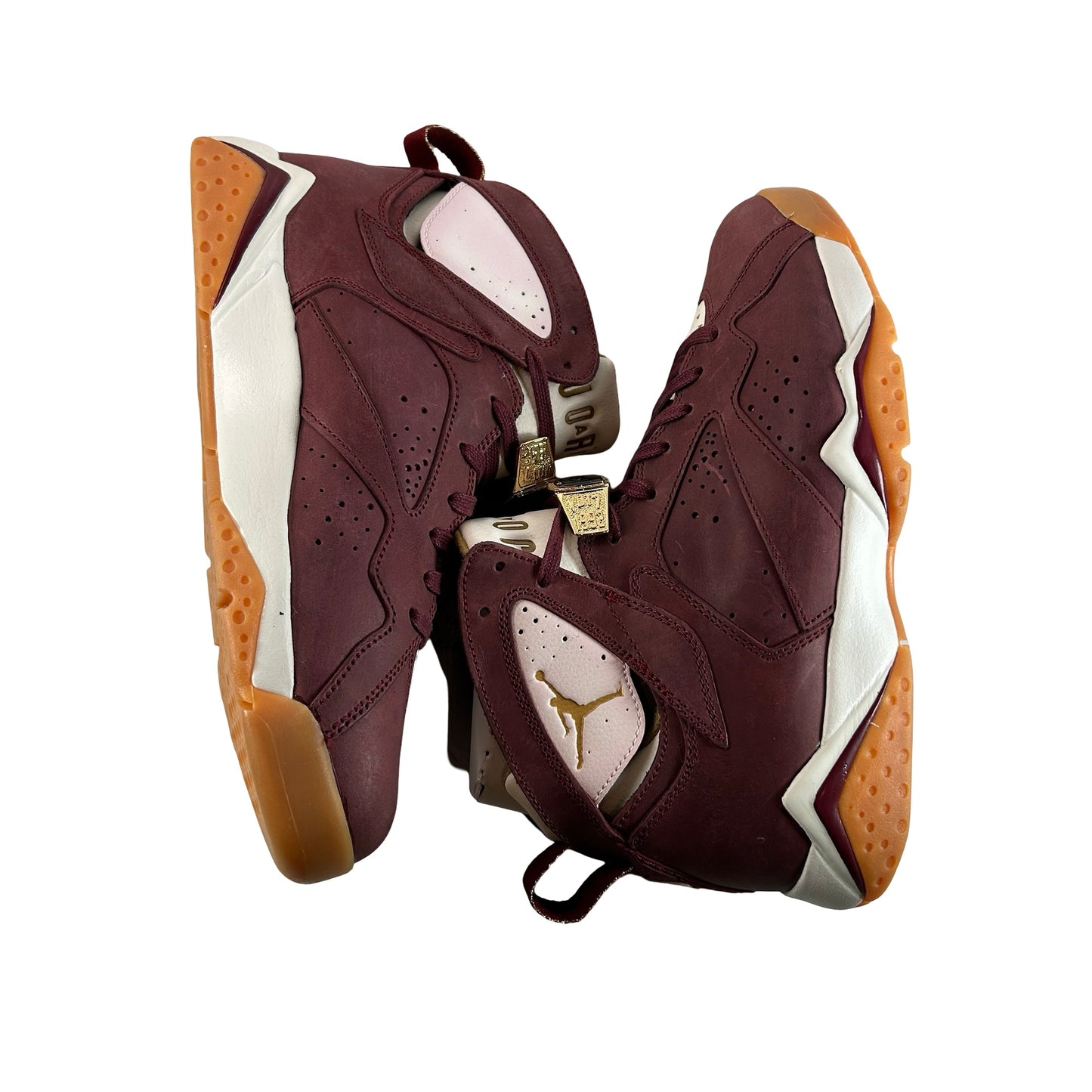725093 630 Jordan 7 Retro Championship Pack Cigar 2015 - 9 M (Discoloration) (No Box)