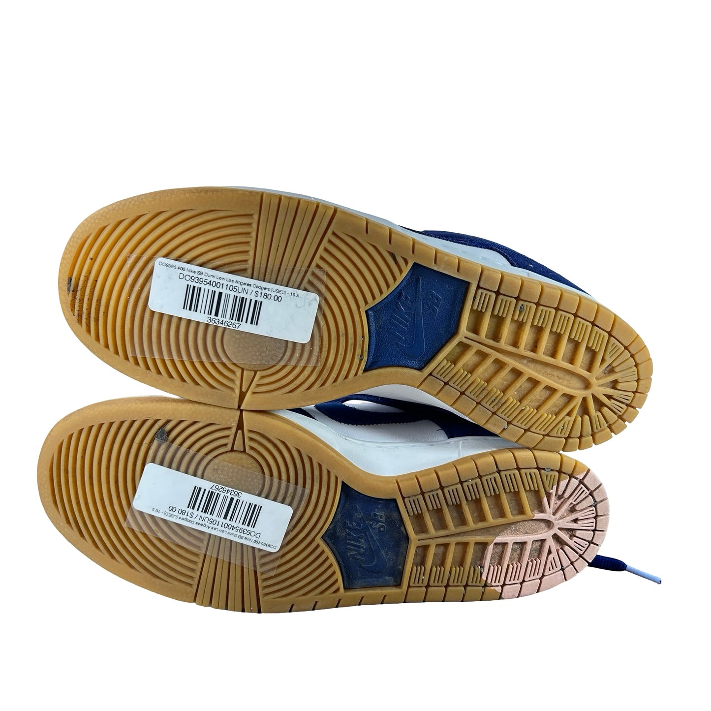 DO9395 400 Nike SB Dunk Low Los Angeles Dodgers [USED] - 10.5 M (Used) (No Box)