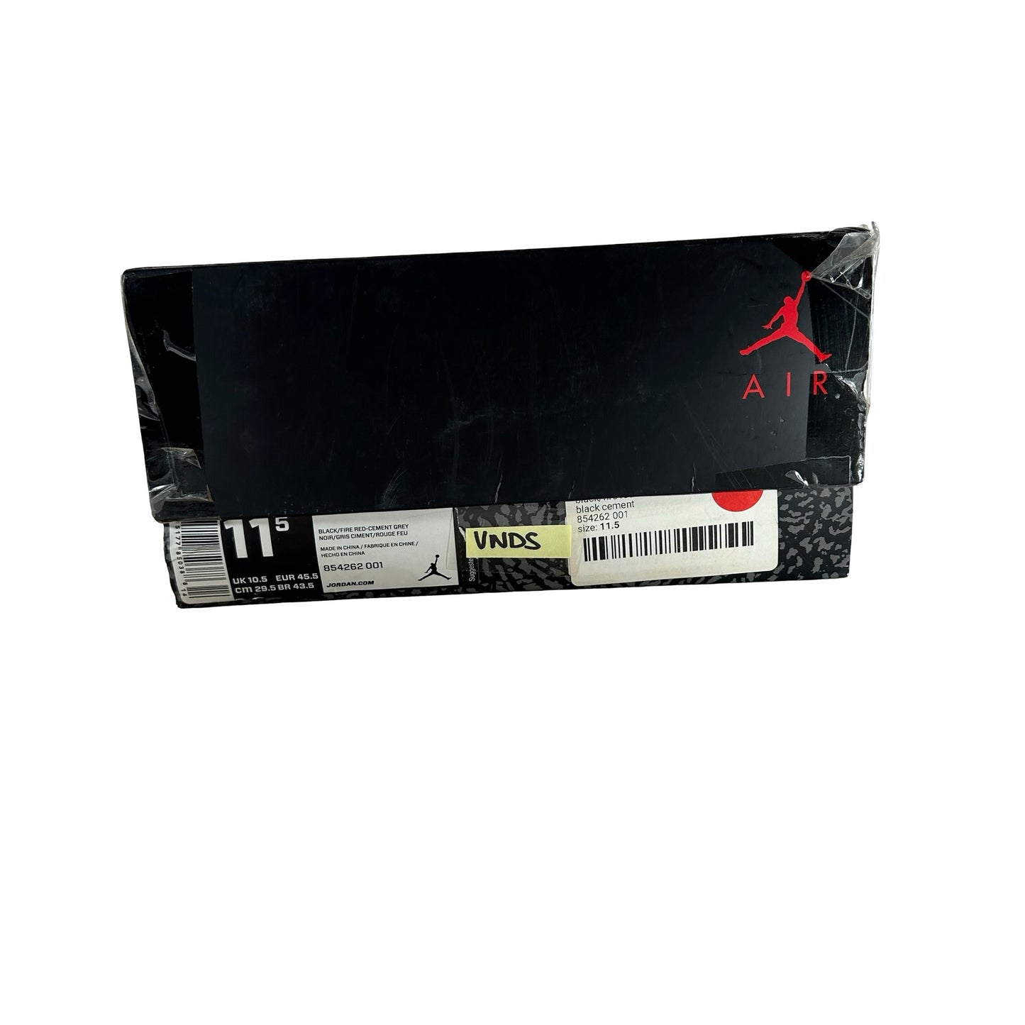 854262 001 Jordan 3 Black Cement 2018 [USED] - 11.5 M (VNDS)