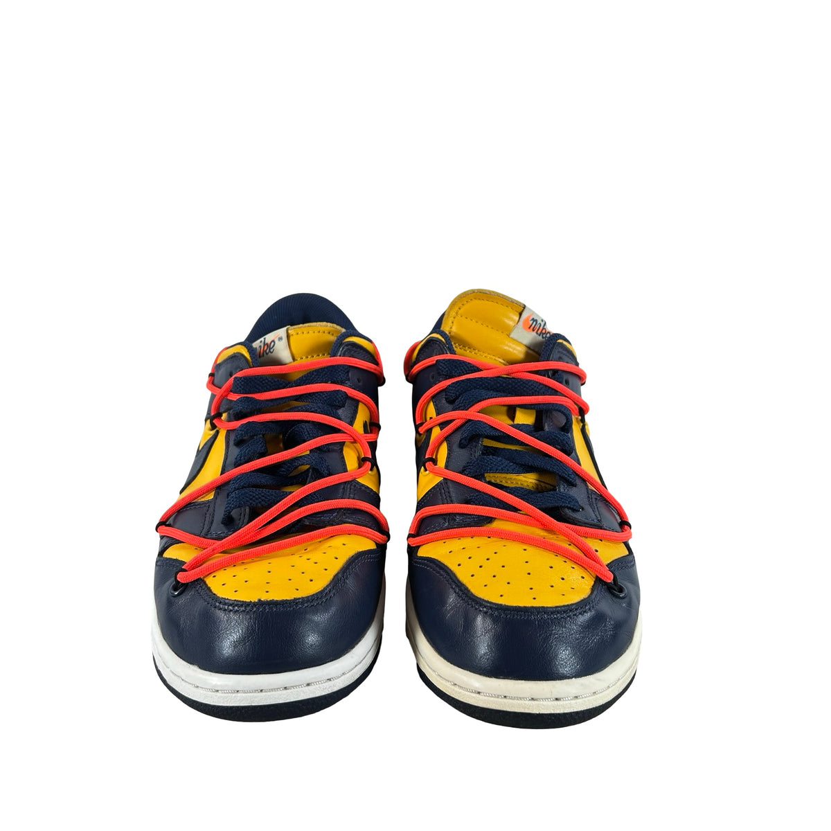 CT0856 700 Dunk Low Off-White University Gold [USED] - 8 M (Used)