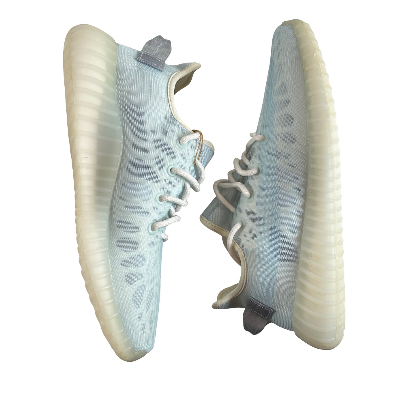 GW2869 adidas Yeezy Boost 350 V2 Mono Ice [CONDITIONAL] - 9.5 M (Slight Yellowing)