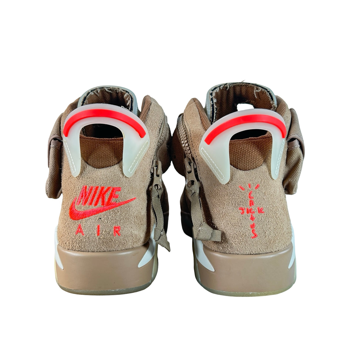 DH0690 200 Jordan 6 Retro Travis Scott British Khaki [USED] - 9.5 M (Used6)
